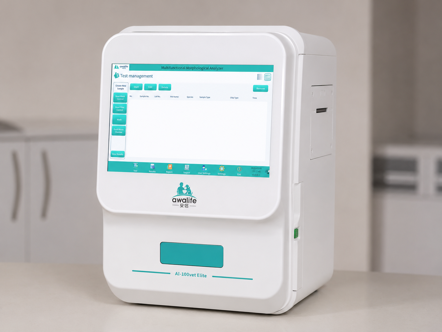 Analizor hematologic și morfologic cu inteligență artificială din cabinetul MuffyVet